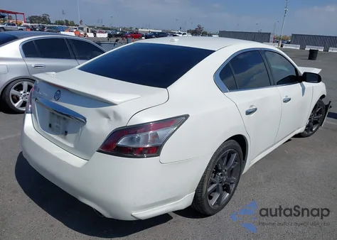 2014 Nissan Maxima 3.5 Sv z USA, uszkodzony, nr VIN 1N4AA5AP3EC499205
